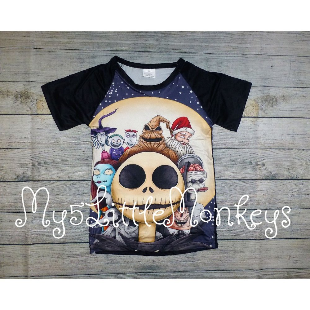 Jack Skellington Nightmare Before Christmas Shirt